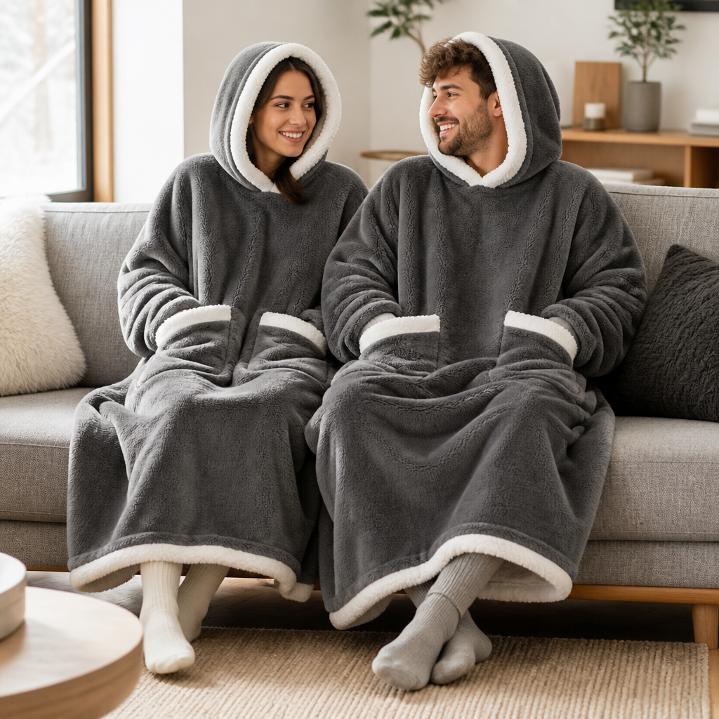 Bluza Nuzly szara, dwie kieszenie